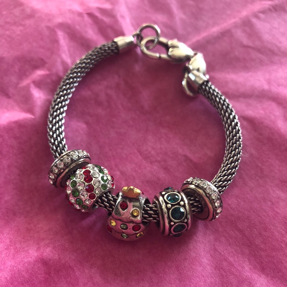 Brighton Christmas charm bracelet